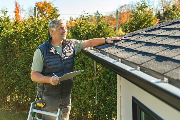 Professional Roof Replacement technician working in Elmaton, TX